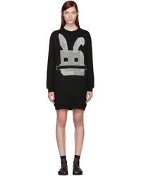 MCQ Alexander Ueen Black Bunny Dress