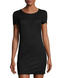 Lucca Couture Anais Jersey Tee Dress Black