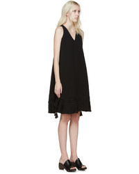 Chloé Black Cady Tassel Dress
