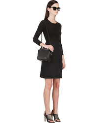 Calvin Klein Collection Black Combo Tay Bis Dress
