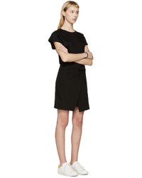 Isabel Marant Black Cotton Senga Short Dress