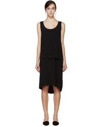 Maiyet Black Double Layer Dress