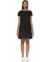 Moncler Black French Terry Dress
