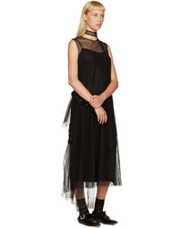 Simone Rocha Black Sheer Dress