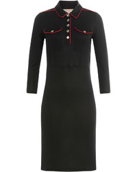 Burberry Brit Dress With Contrast Piping