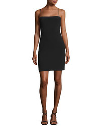 Elizabeth and James Caressa Square Neck Sleeveless Fitted Cocktail Dress