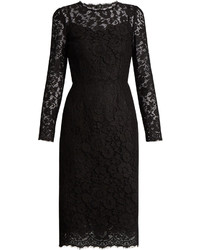 Dolce & Gabbana Cordonetto Lace Fitted Dress