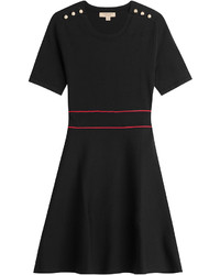 Burberry Cotton Dress With Embossed Buttons