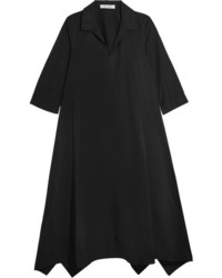 Max Mara Cotton Poplin Dress Black