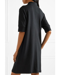 Marc Jacobs Cotton Terry Mini Dress Black