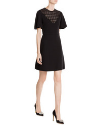 Giambattista Valli Crepe Dress With Cut Out Detail