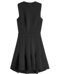 Carven Dress With Pleated Skirt