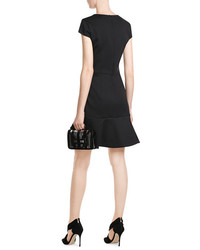 Carven Dress With Ruffled Skirt