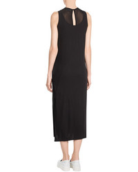 DKNY Dress With Sheer Contrast