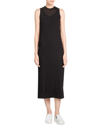DKNY Dress With Sheer Contrast