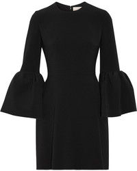 Roksanda Hadari Stretch Cady Mini Dress Black