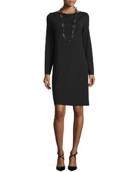 Eileen Fisher Long Sleeve Jersey Dress Plus Size