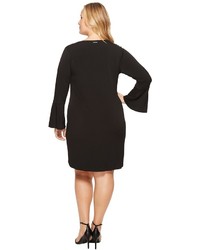MICHAEL Michael Kors Michl Michl Kors Plus Size Grommet Lacing Matte Jersey Dress Dress