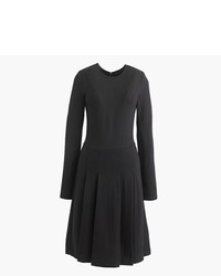 J.Crew Petite Pleated Ponte Dress