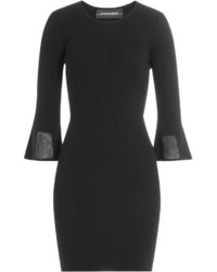 By Malene Birger Ribbed Dress With Flared Seeves