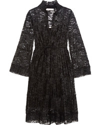 See by Chloe See By Chlo Pliss Lace Dress Black