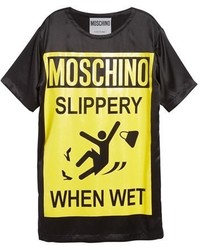 Moschino Slippery When Wet Satin Dress