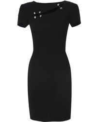 Versus Cut Out Detail Fitted Dress