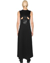 Y-3 Organic Cotton Jersey Cut Out Dress