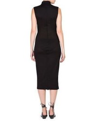 Givenchy Zip Front Grommet Dress