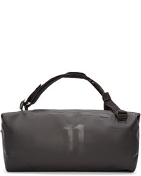 11 By Boris Bidjan Saberi Black Travel Zip Duffle Bag