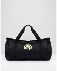 Kappa Roll Bag With Logo Taping In Black