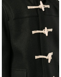 Saint Laurent Classic Black Duffle Coat