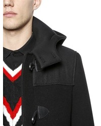 Givenchy Hooded Wool Felt Duffle Coat