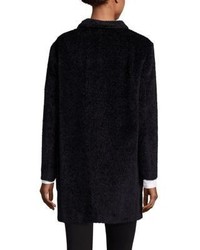 Max Mara Studio Luciana Alpaca Virgin Wool Duffle Coat