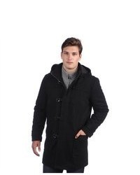 Sean John Hooded Toggle Wool Coat, $110 | buy.com | Lookastic.com