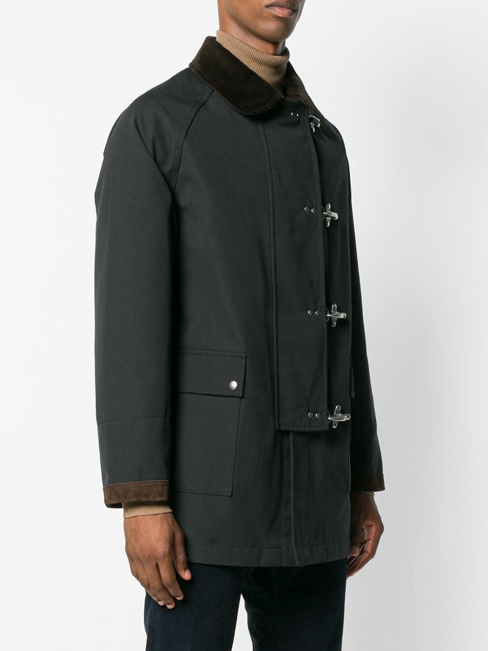 Fay Toggle Fastening Jacket, $942 | farfetch.com | Lookastic