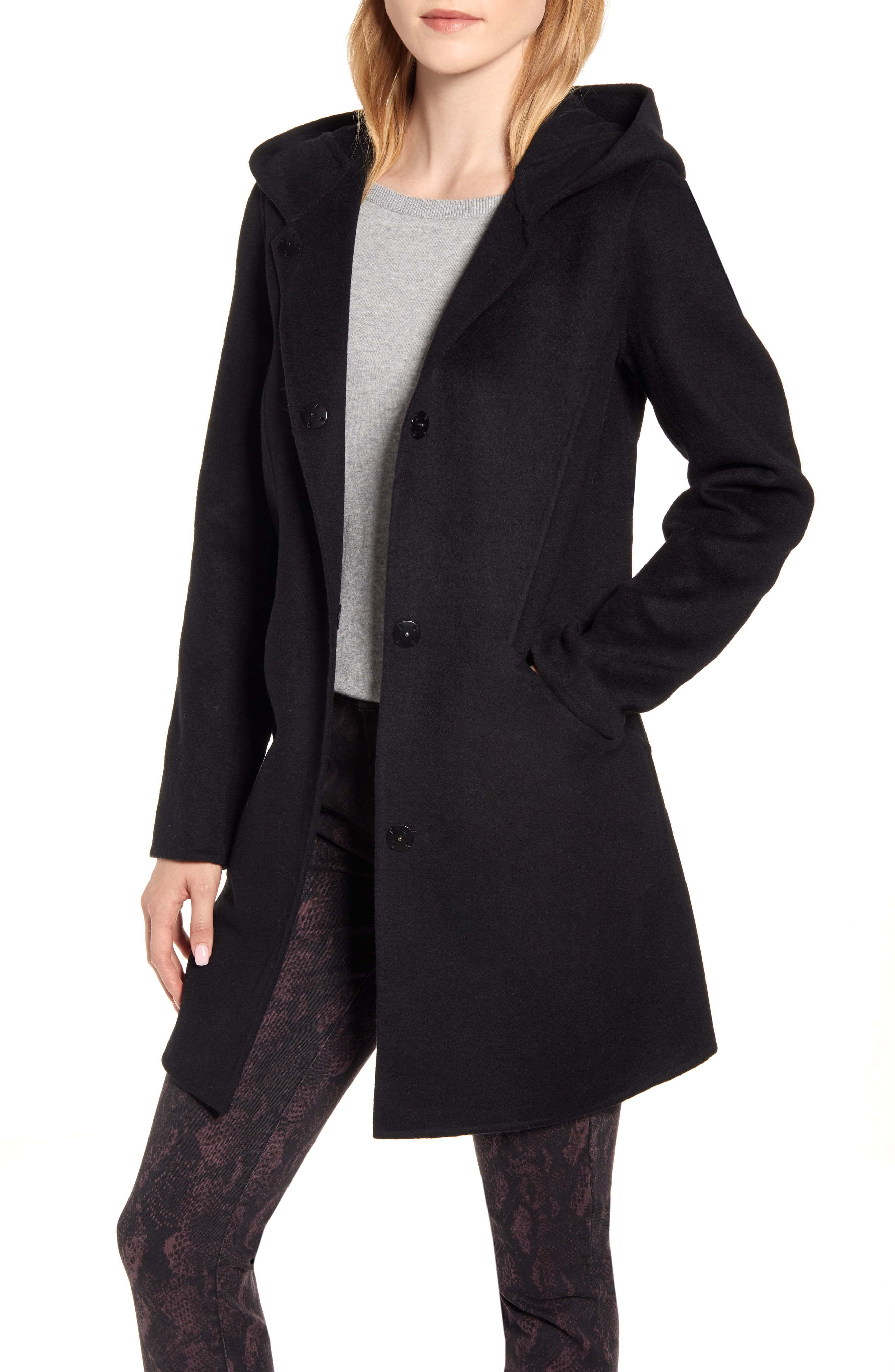 Kenneth Cole New York Wool Blend Duffle Coat, $89 | Nordstrom | Lookastic