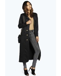 Boohoo Abigail Maxi Duster With Side Split