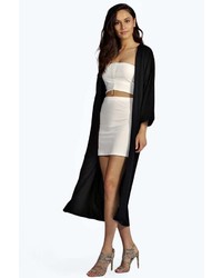 Boohoo Lena Belted Maxi Duster