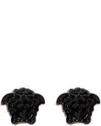 Versace Black Medusa Earrings