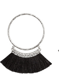 H&M Earrings With Fringe Blackgold Colored Ladies