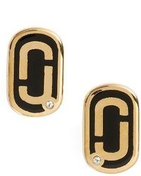 Marc Jacobs Icon Enamel Stud Earrings