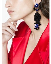 Marni Rope Knot Earrings With Faux Jewels