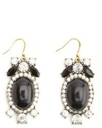 Charlotte Russe Smooth Faceted Rhinestone Statet Earrings
