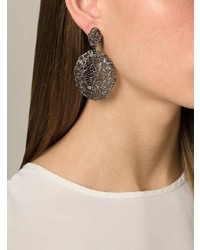 Aurelie Bidermann Vintage Lace Earrings
