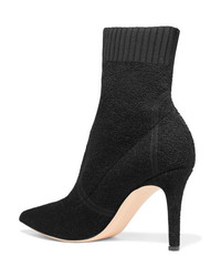 Gianvito Rossi 85 Stretch Terry Sock Boots