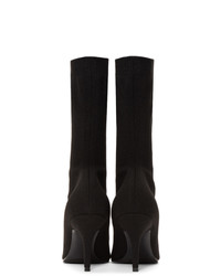 Balenciaga Black Elegant Sock Boots
