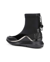 Karl Lagerfeld Elasticated Ankle Boots