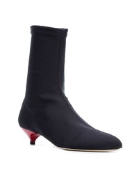 Gia Couture Kitten Heel Sock Boots