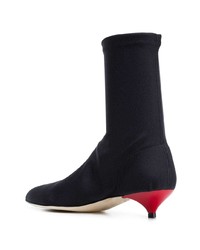 Gia Couture Kitten Heel Sock Boots
